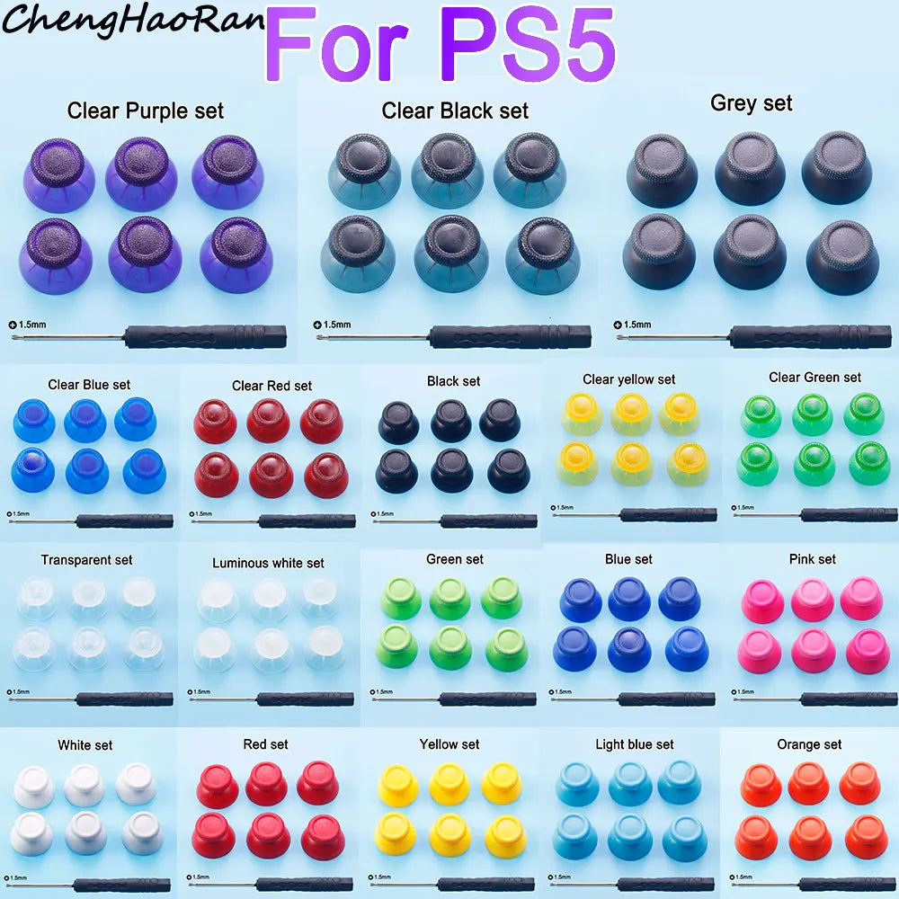 PS5 Thumb Grip Caps – High-Rise Joystick Controller Cover